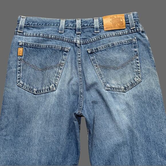Texas Jeans Original Fit Made in U.S.A. Worn in Denim Mens Jeans Size 36 GUC - Picture 4 of 10